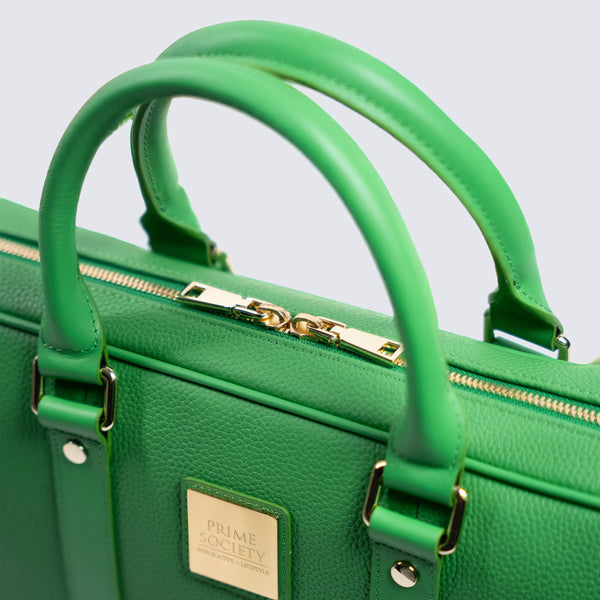 Dynasty Green Briefcase - Prime Society
