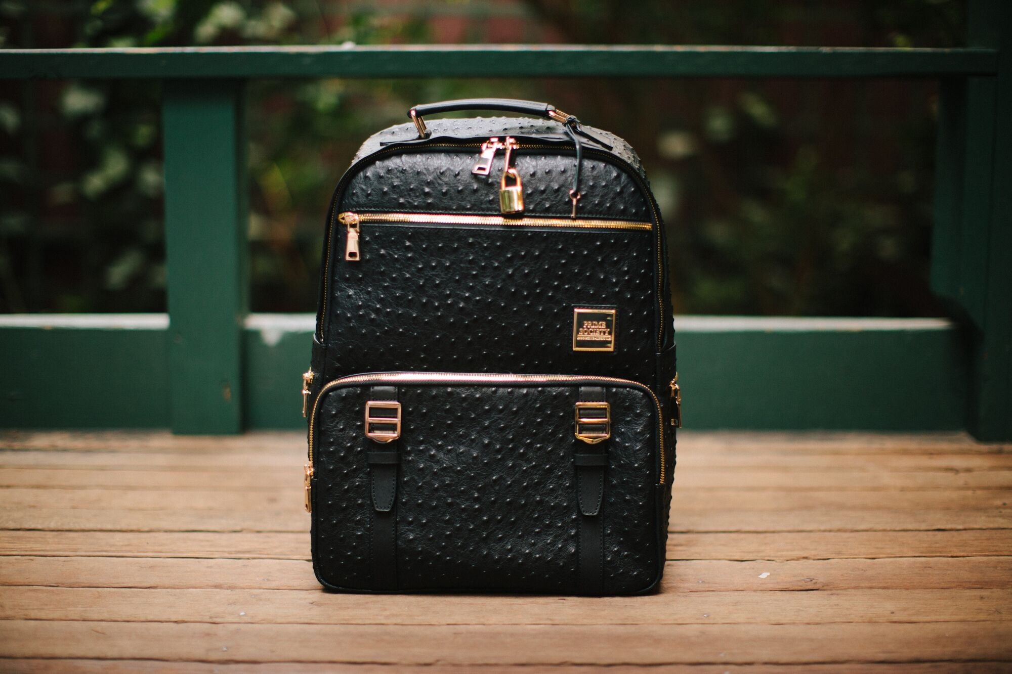 The Crown Collection Black Roller Luggage - Prime Society