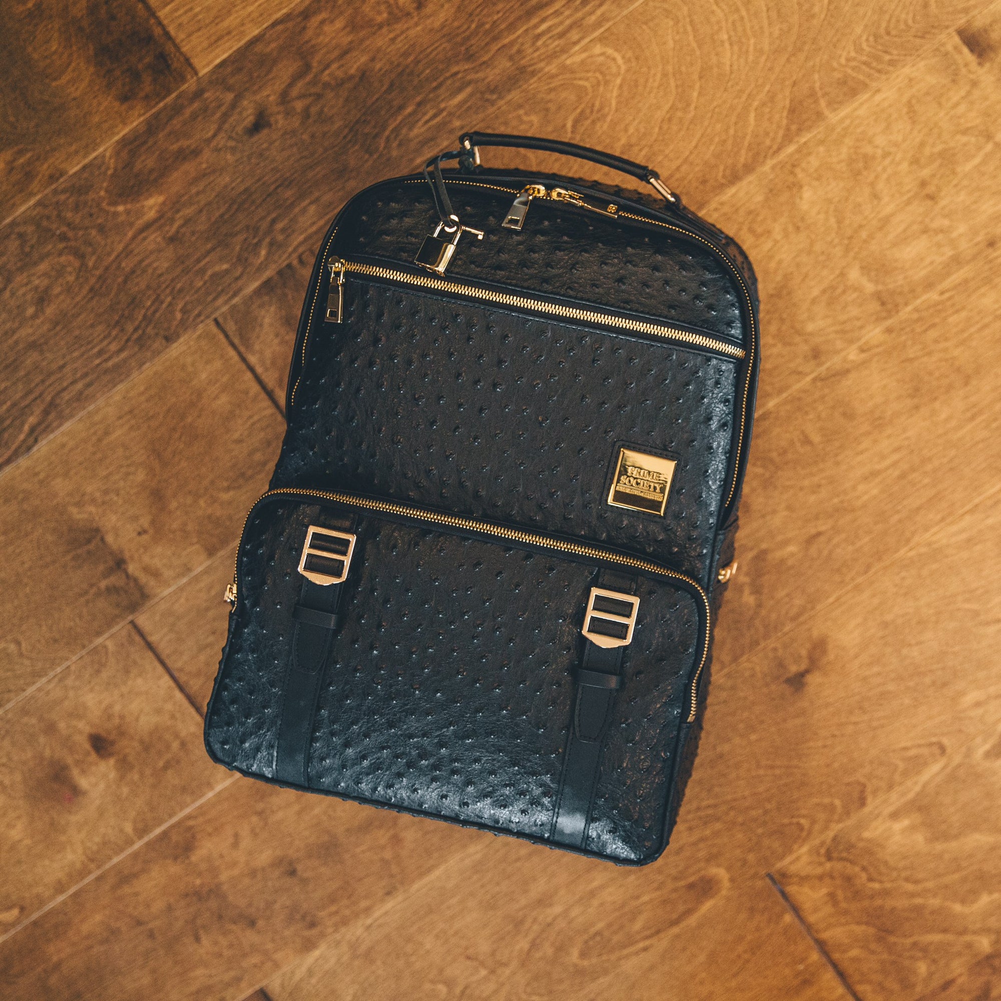 The Crown Collection Black Roller Luggage - Prime Society