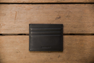 The Crown Collection Black Card Holder