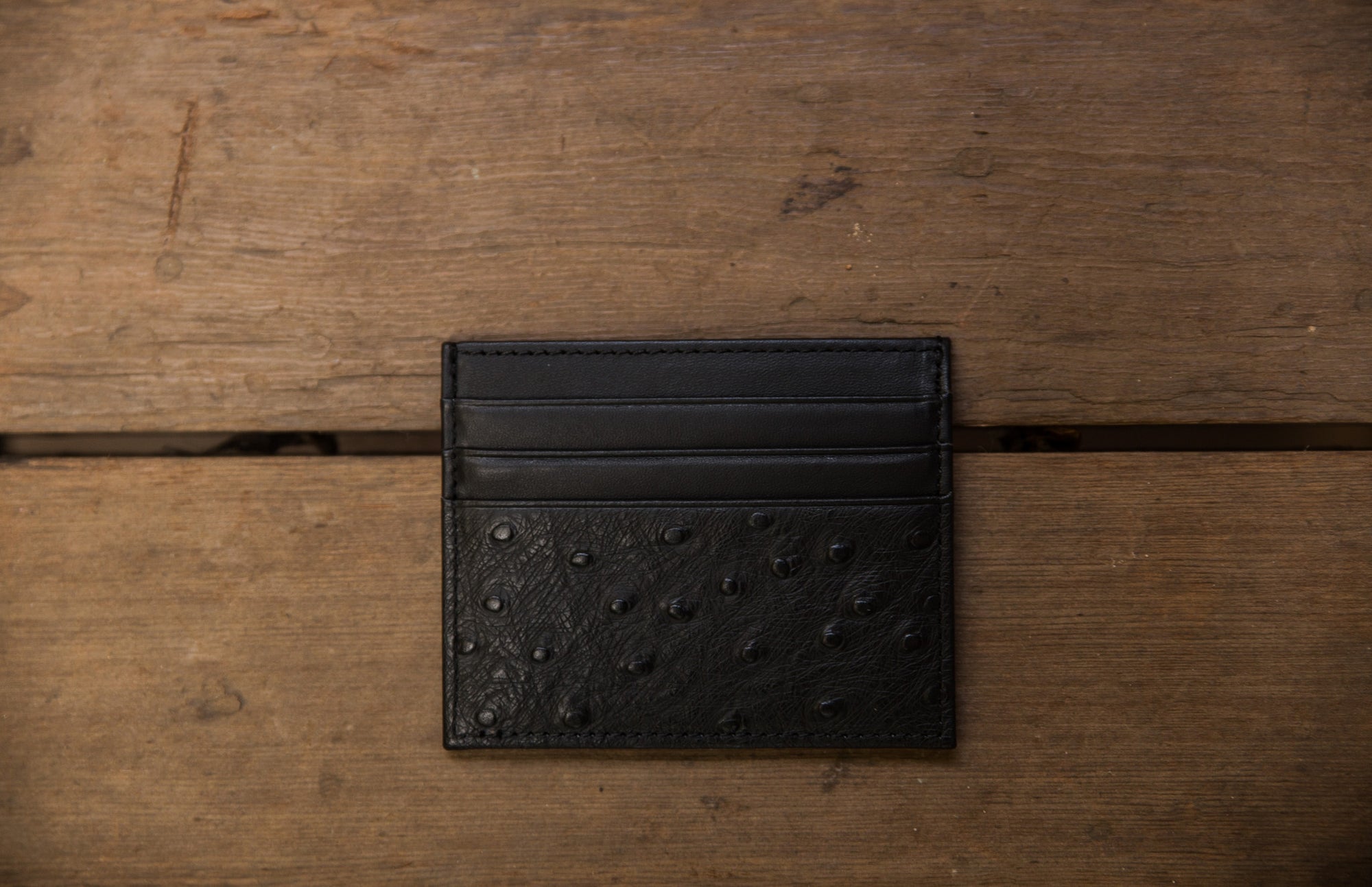 The Crown Collection Black Card Holder