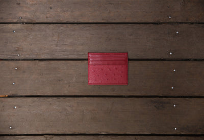 The Crown Collection Red Card Holder