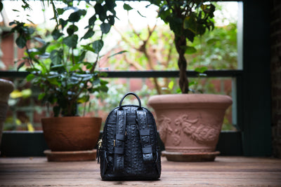 The Crown Collection (Mini) Black Backpack - Prime Society