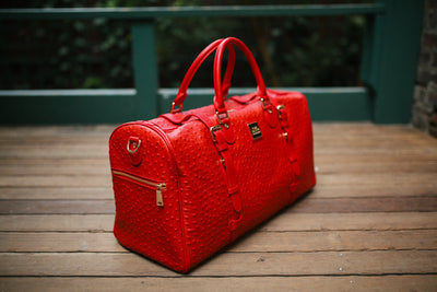 The Crown Collection Red Duffle