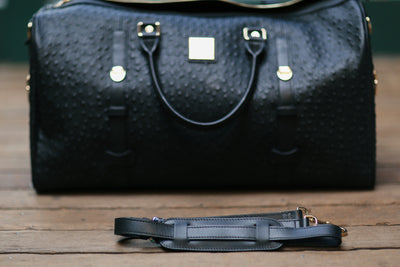 The Crown Collection Black Duffle