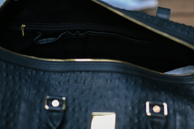 The Crown Collection Black Duffle